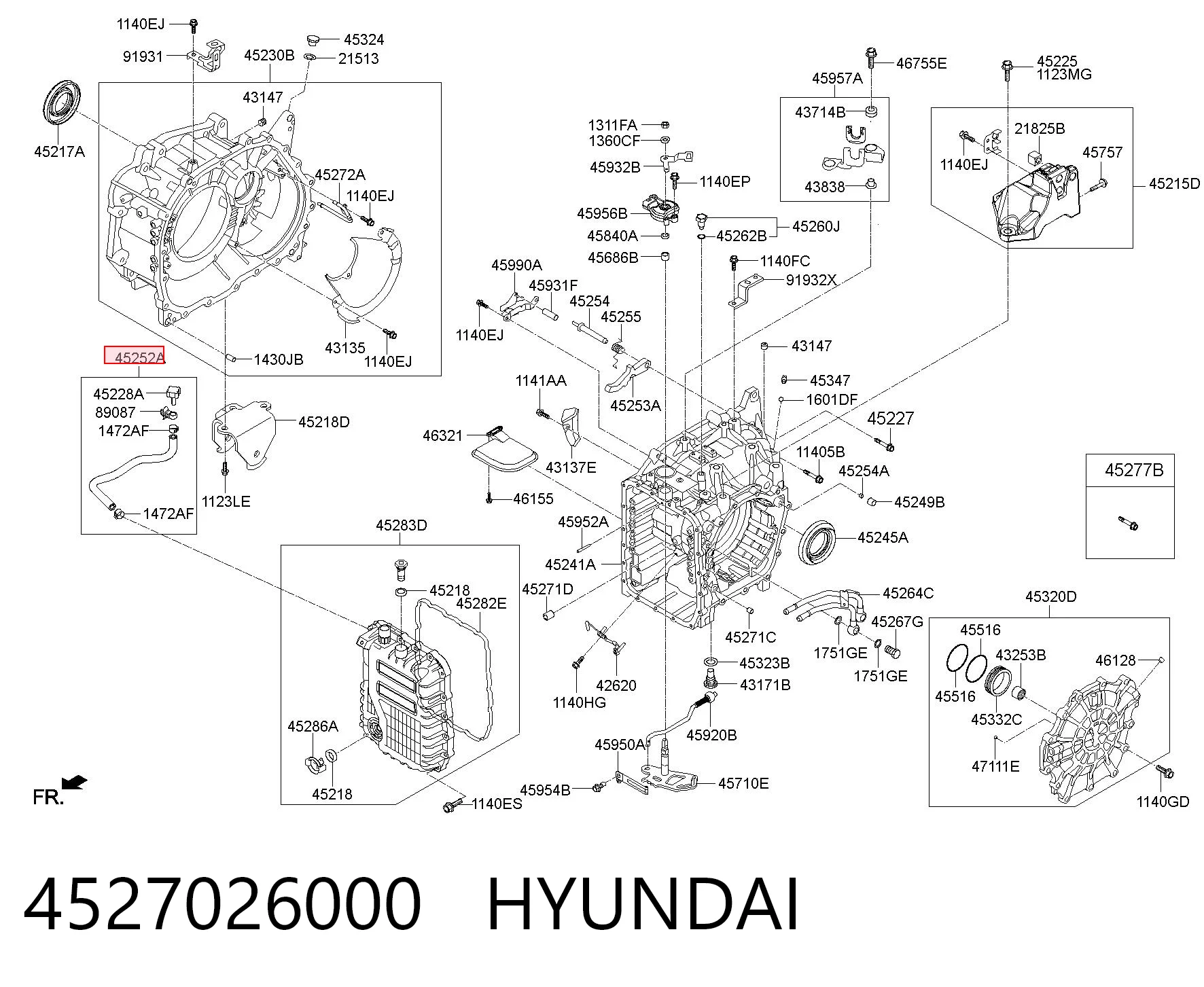 4527026000 Hyundai/Kia 