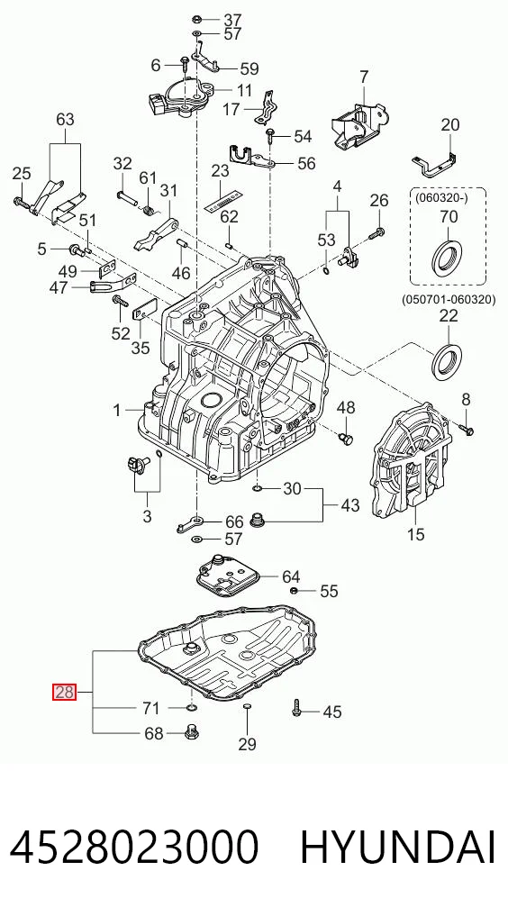 4528023000 Hyundai/Kia 