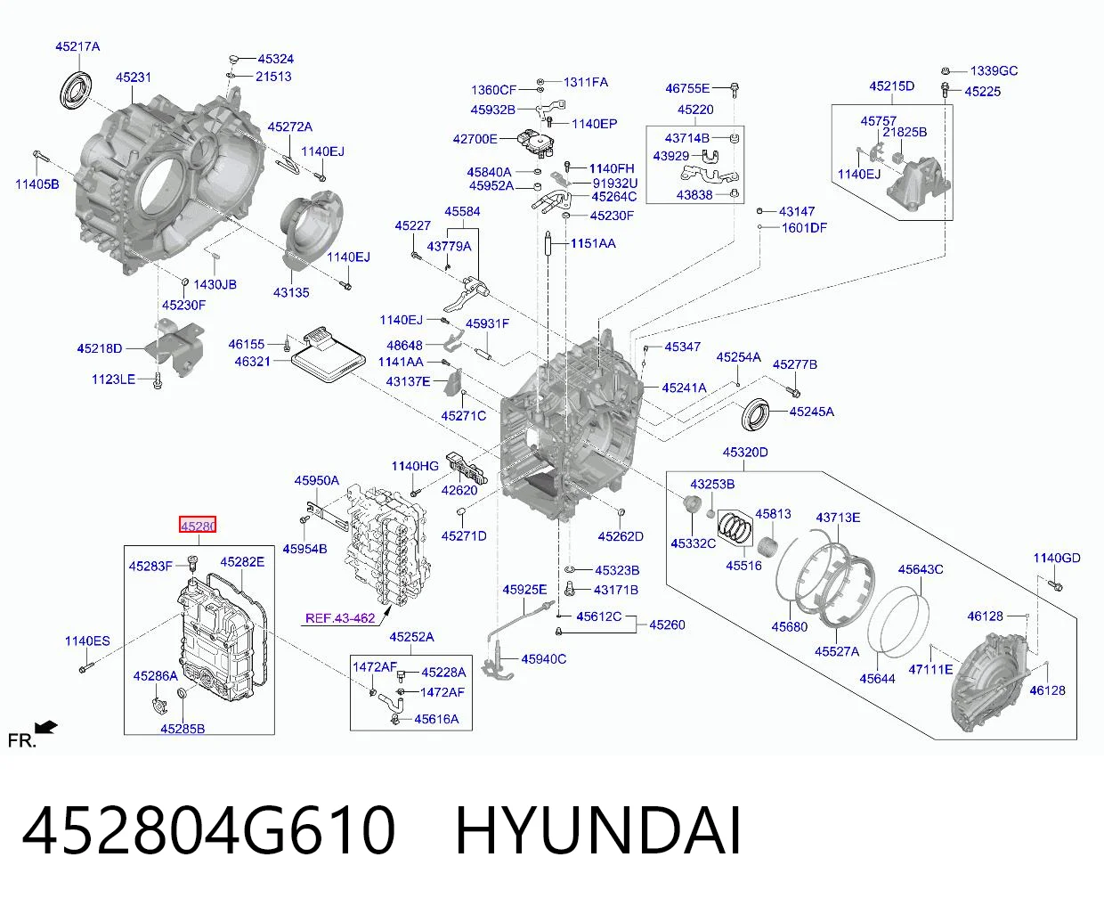 452804G610 Hyundai/Kia 