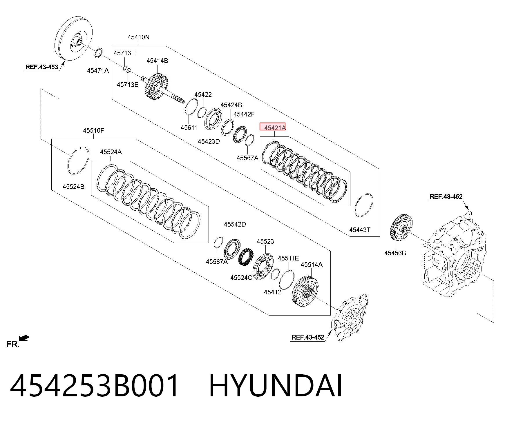 454253B001 Hyundai/Kia 