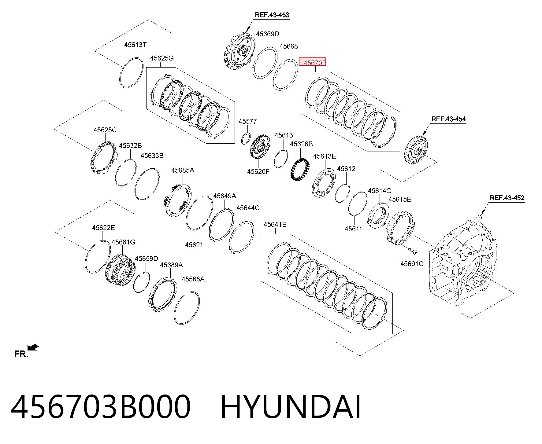 456703B000 Hyundai/Kia 