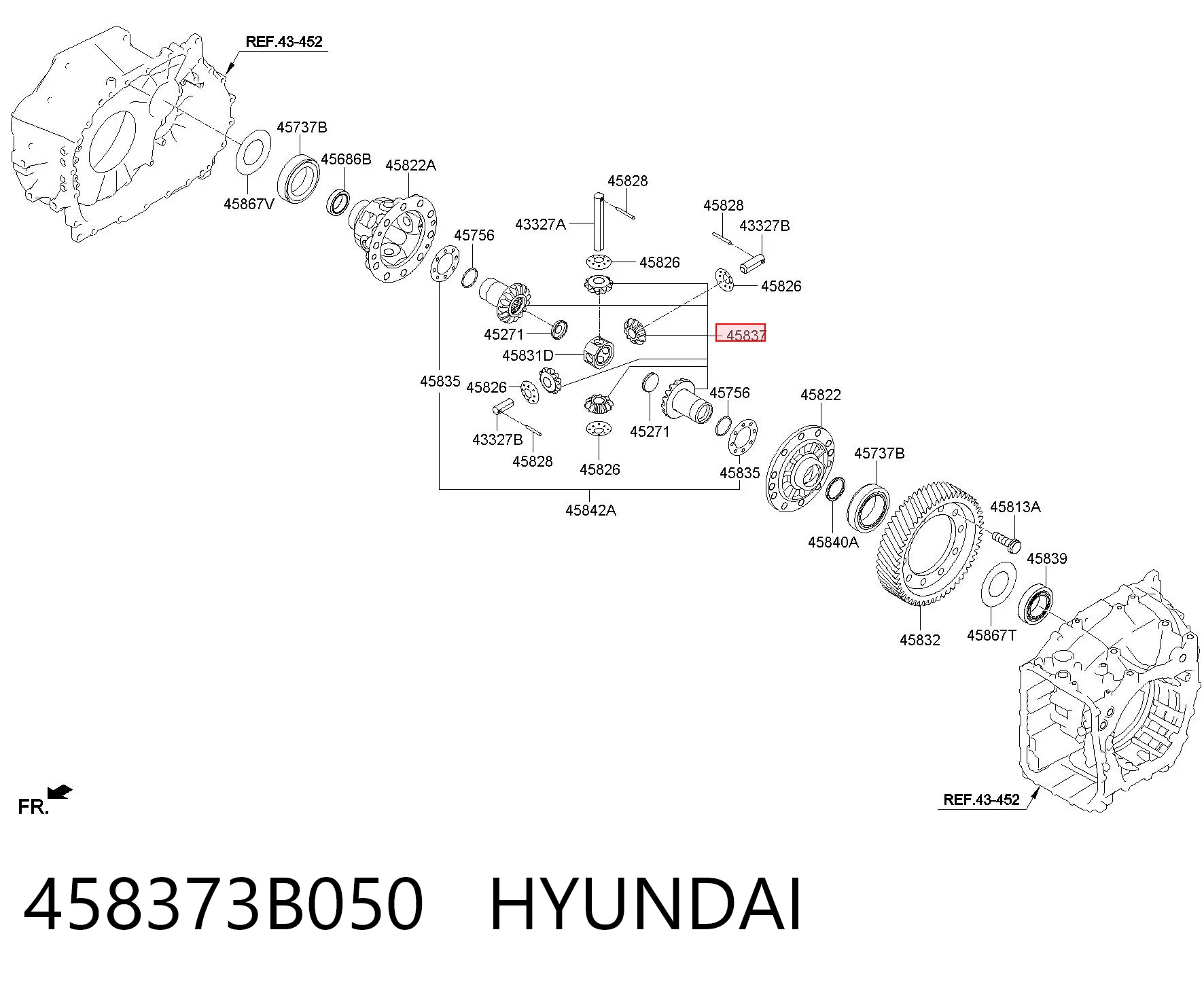 458373B050 Hyundai/Kia 