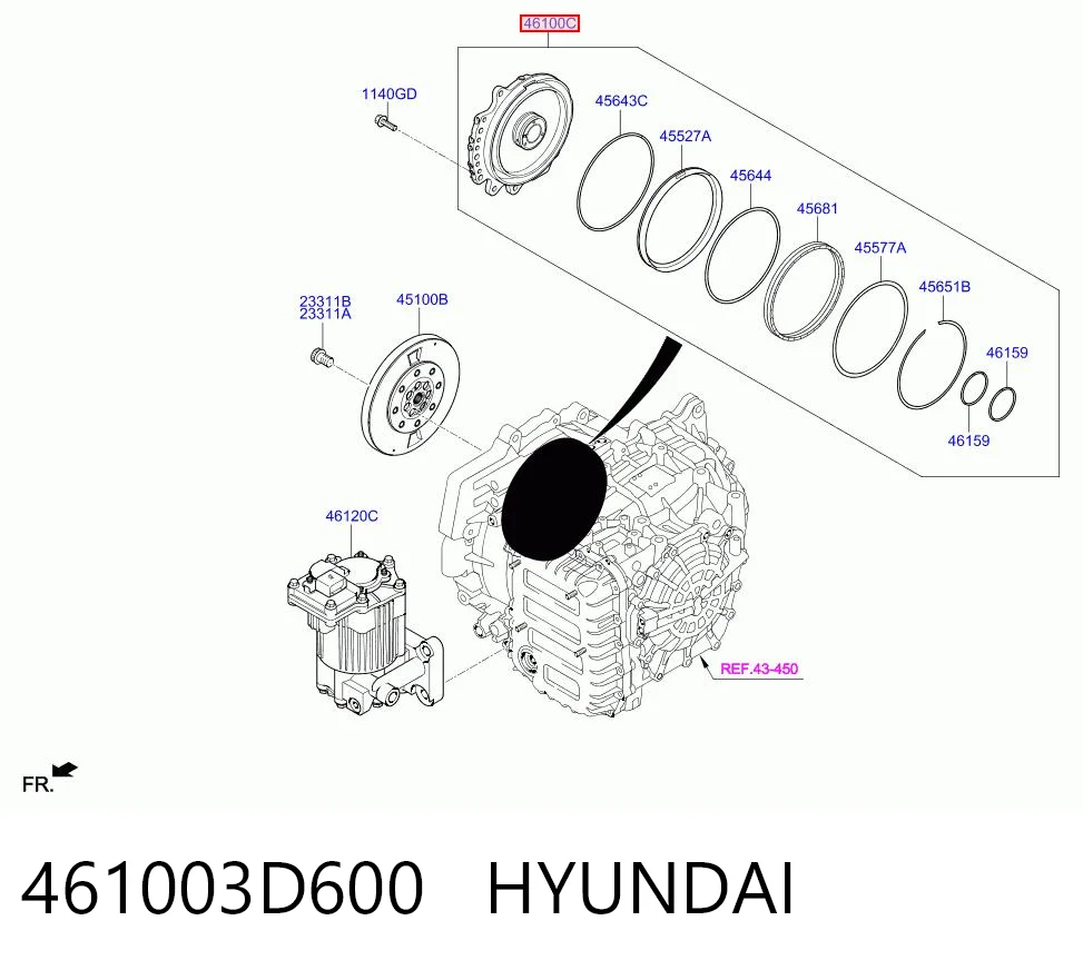 461003D600 Hyundai/Kia