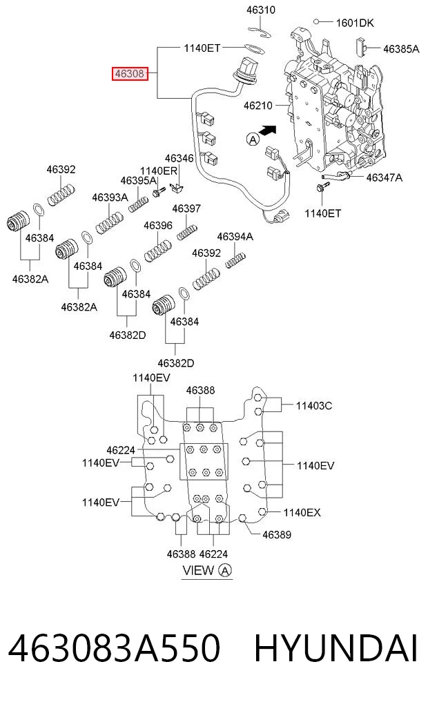 463083A550 Hyundai/Kia 