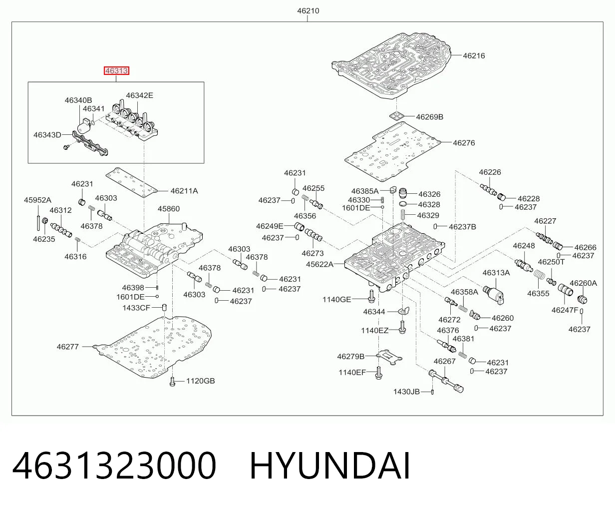 4631323000 Hyundai/Kia 