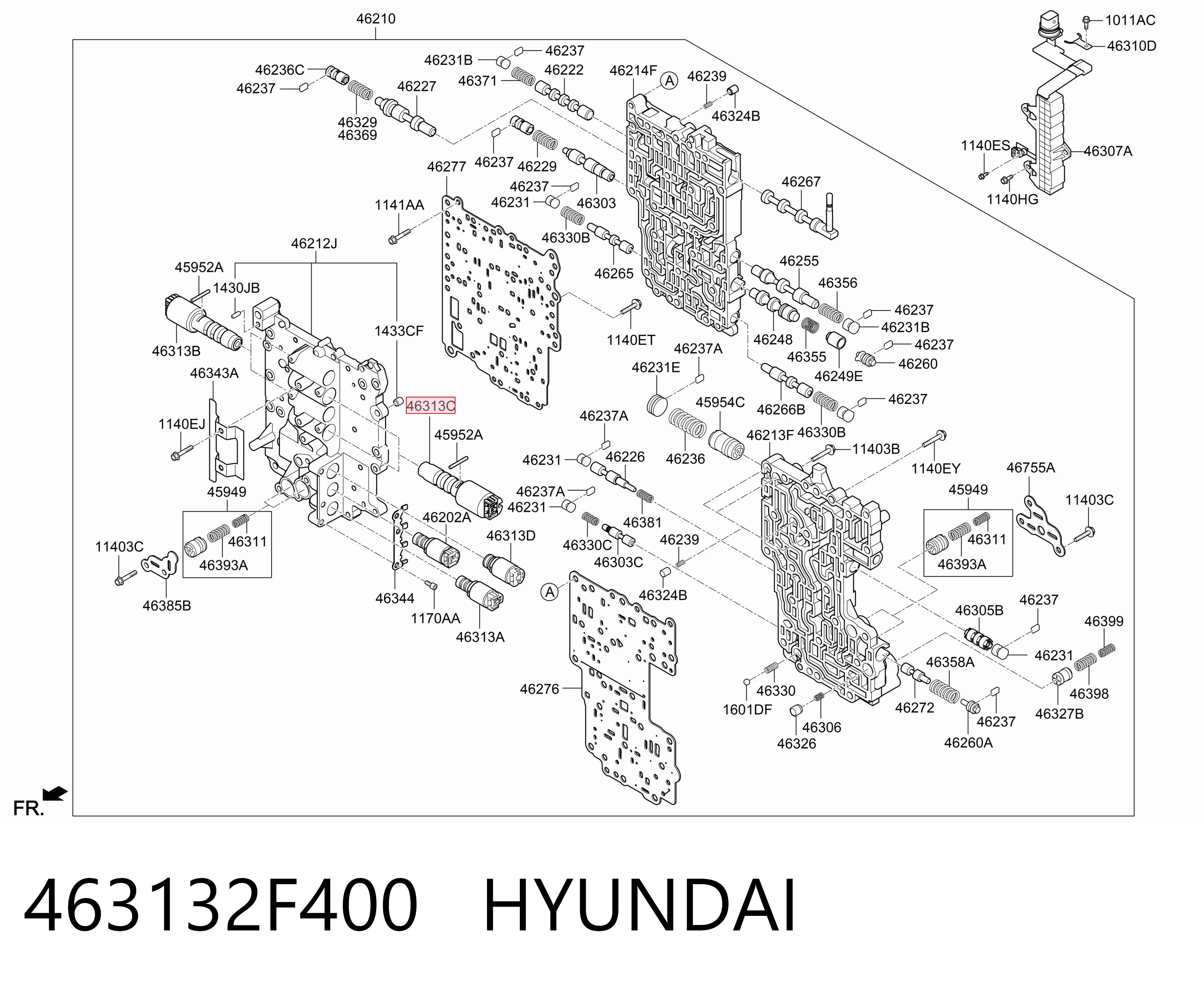 463132F400 Hyundai/Kia Соленоид автомата