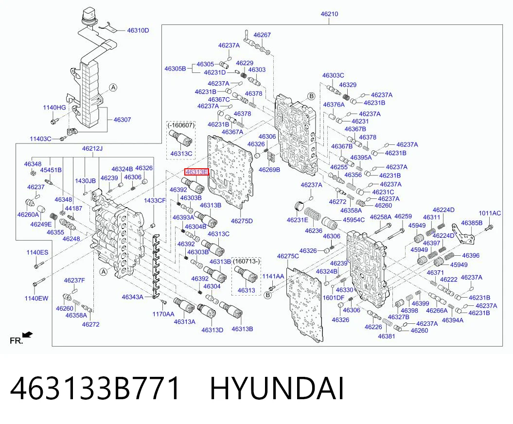 463133B771 Hyundai/Kia Соленоид автомата