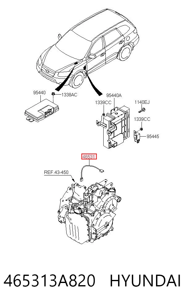 465313A820 Hyundai/Kia 