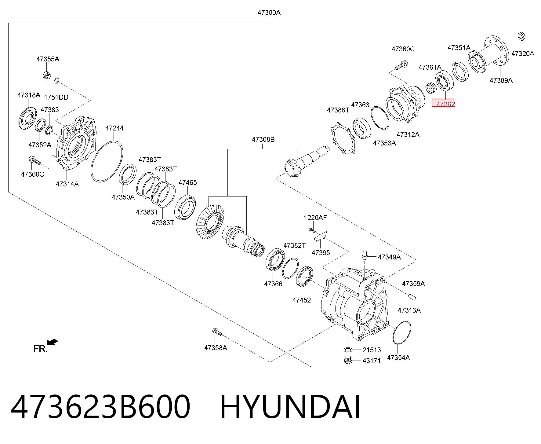 473623B600 Hyundai/Kia 