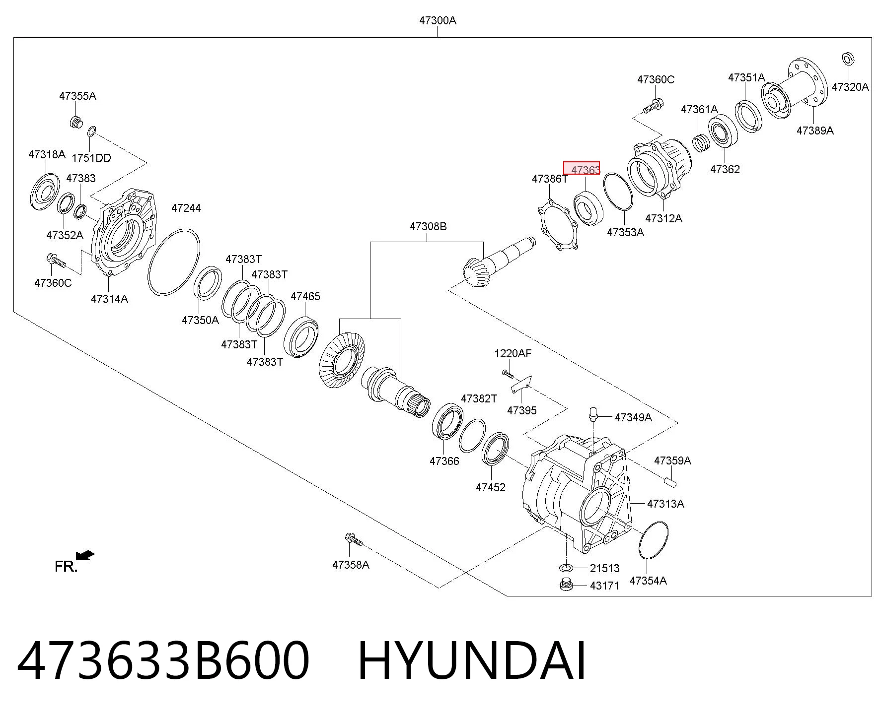 473633B600 Hyundai/Kia 
