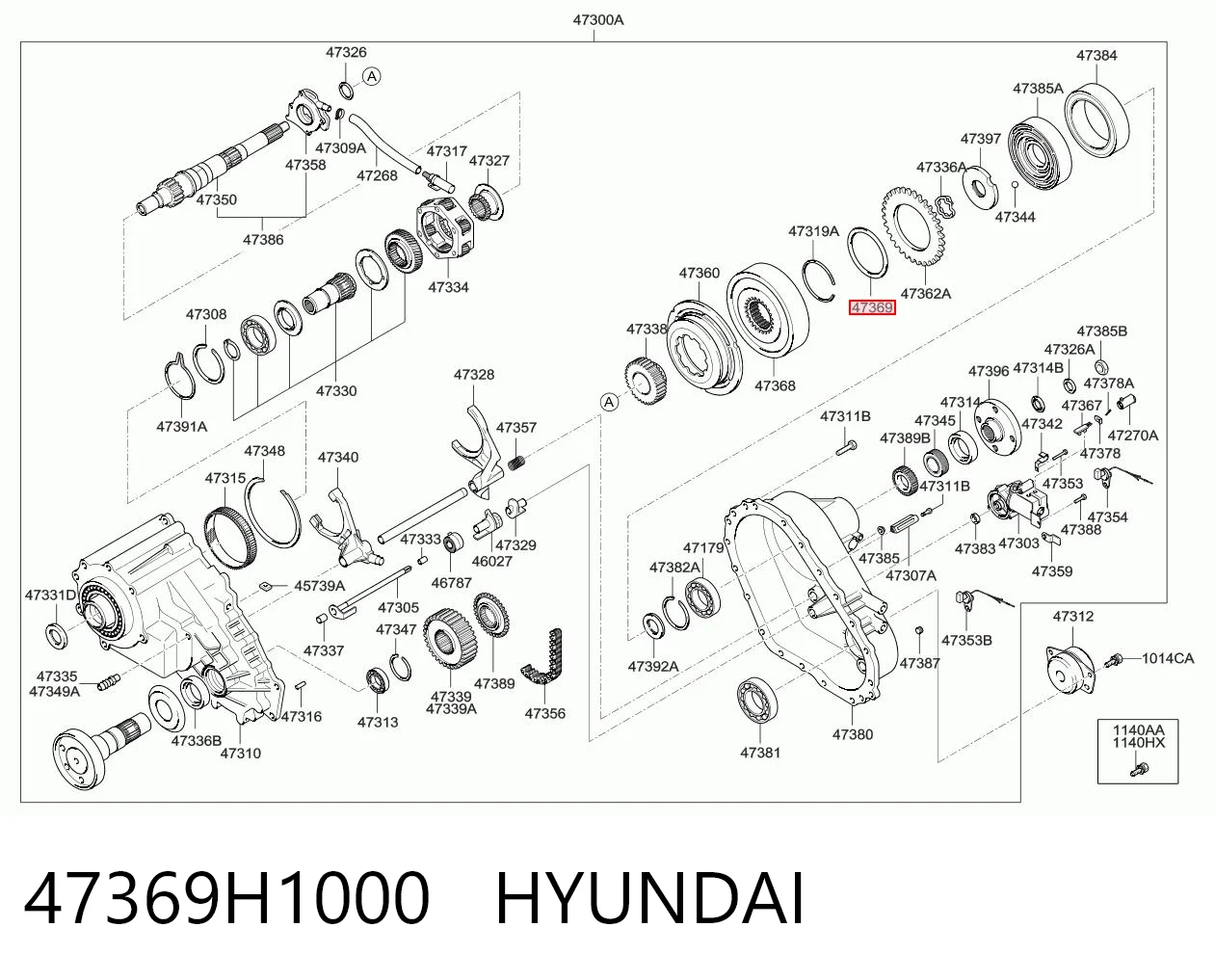 47369H1000 Hyundai/Kia