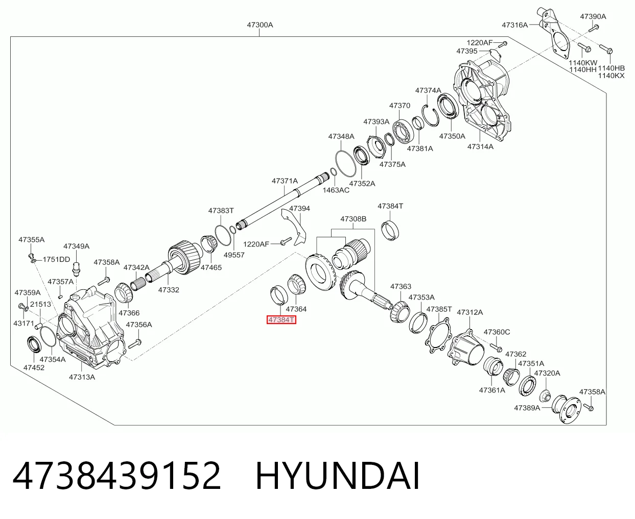 4738439152 Hyundai/Kia