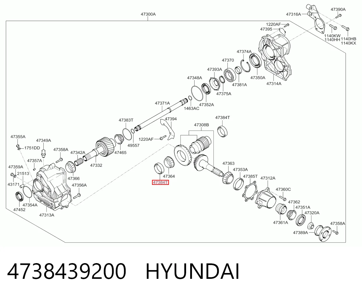 4738439200 Hyundai/Kia
