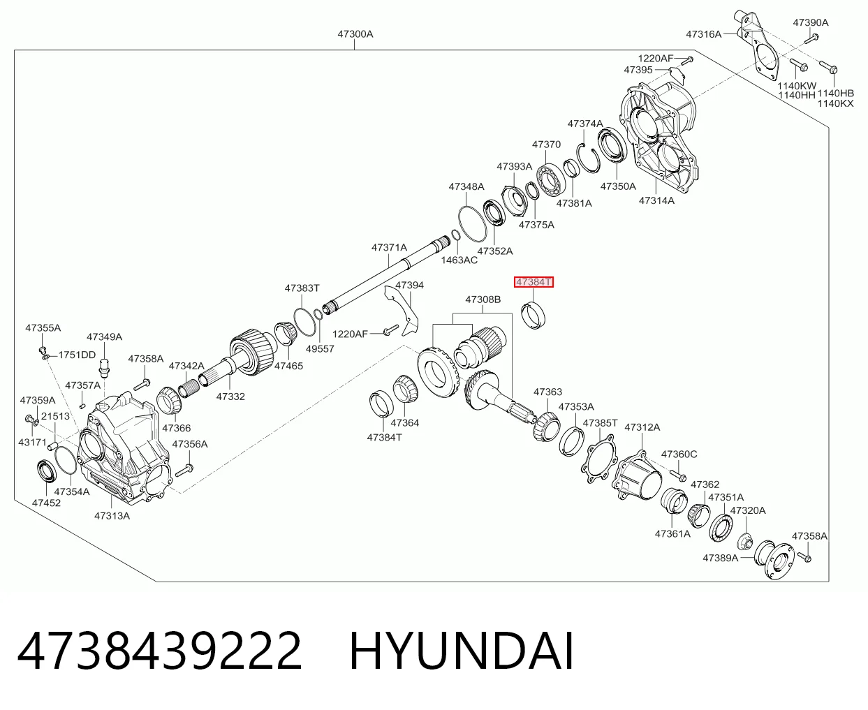 4738439222 Hyundai/Kia