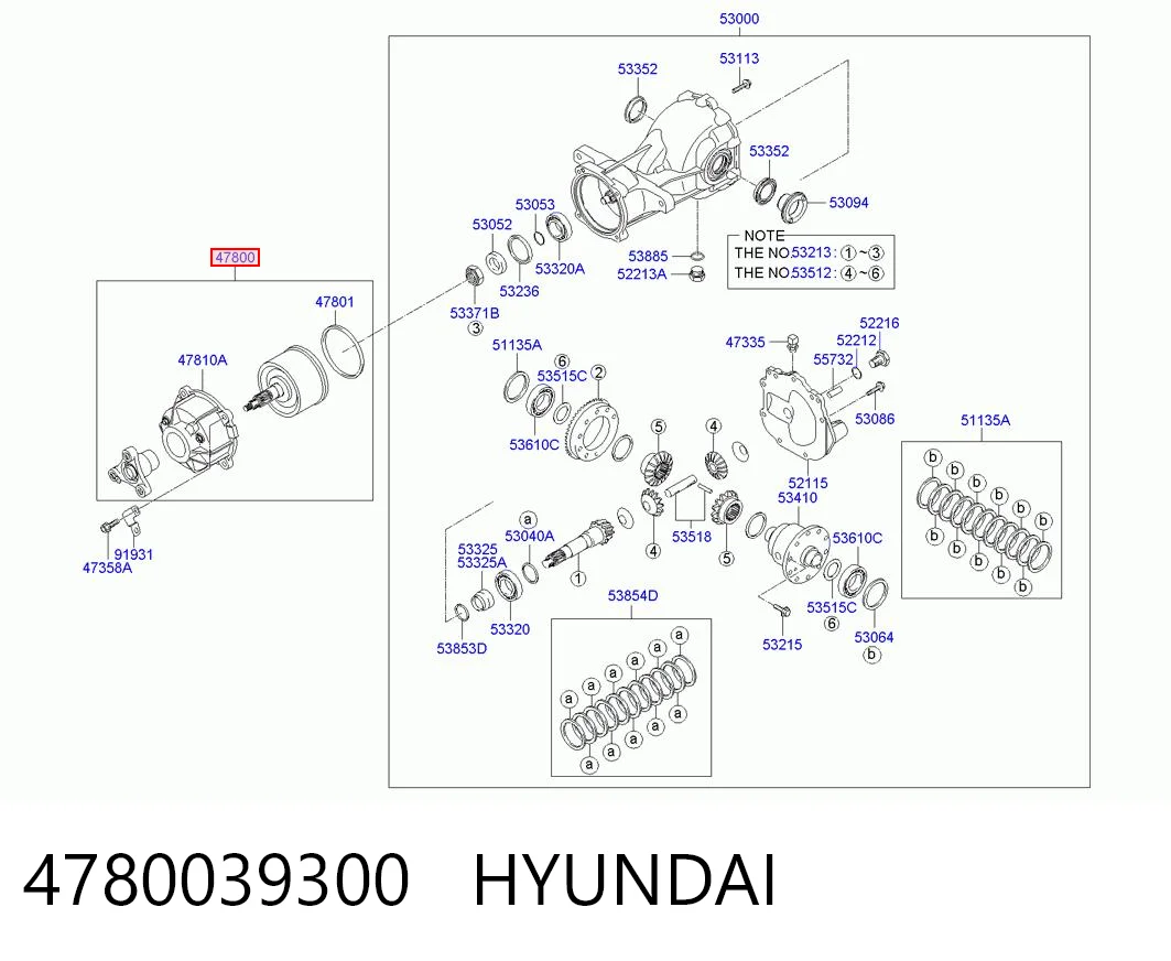 4780039300 Hyundai/Kia Муфта подключения заднего моста