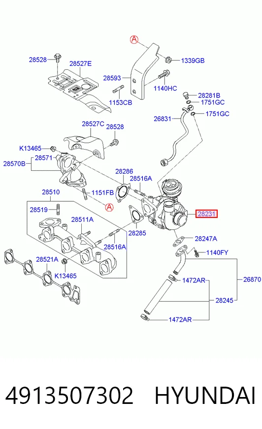 Купить TBM0089 Magneti Marelli Турбоком