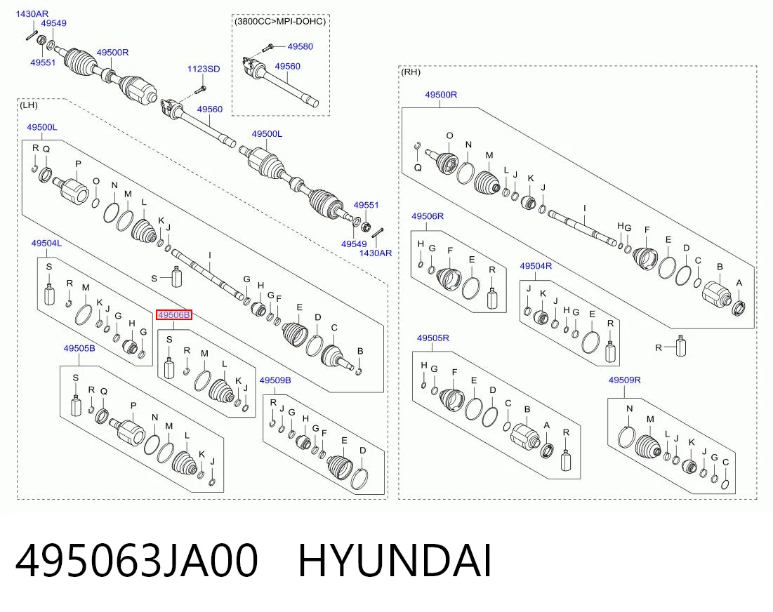 Пыльник ШРУСа наружный GD4522540A Mazda