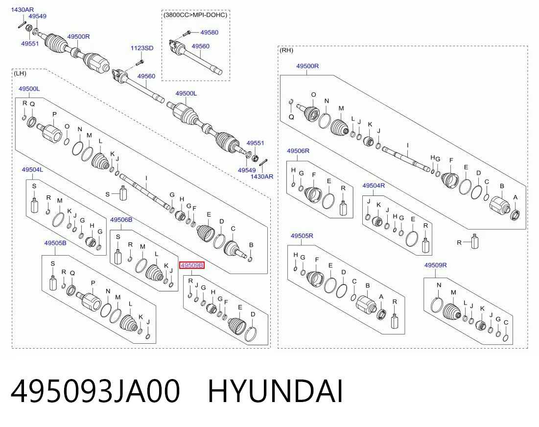 Пыльник ШРУСа наружный HY0104 DAC