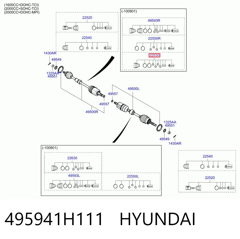Чехол шруса GKN-Spidan 0024734 цена, от 12.44 USD