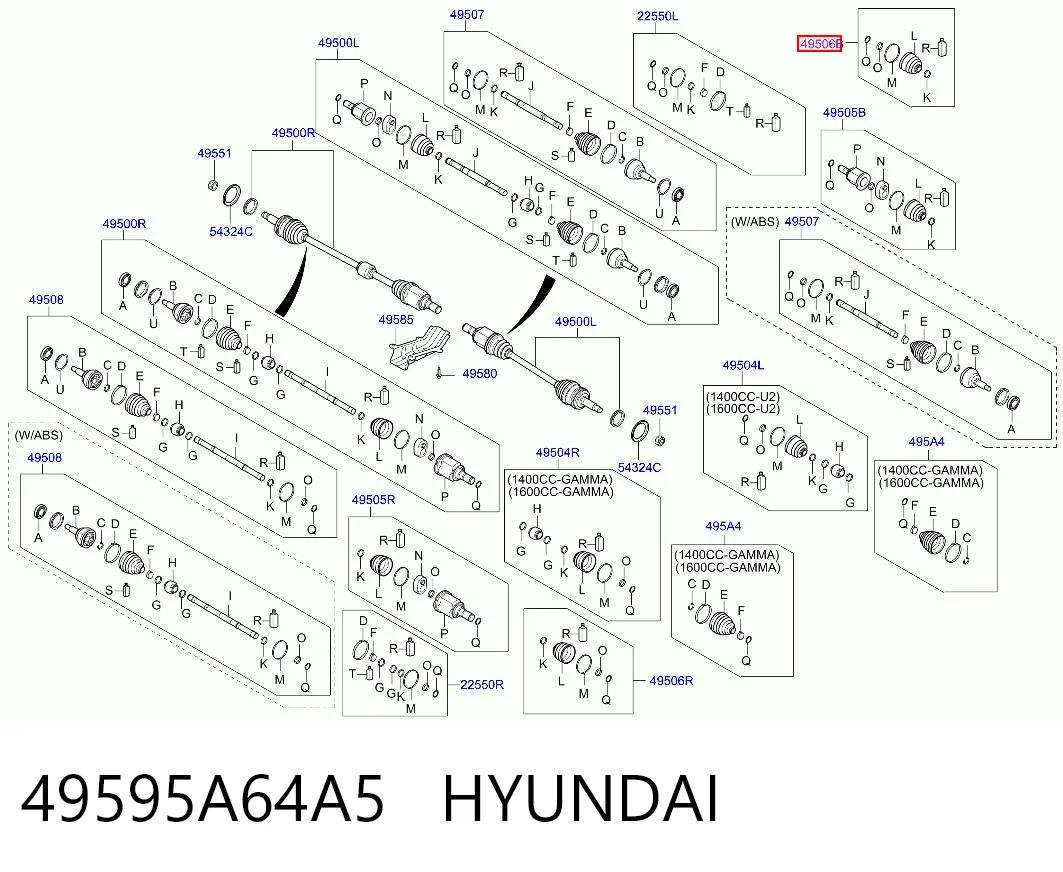Чехол шруса GKN-Spidan 0036946 цена, от 9.57 USD