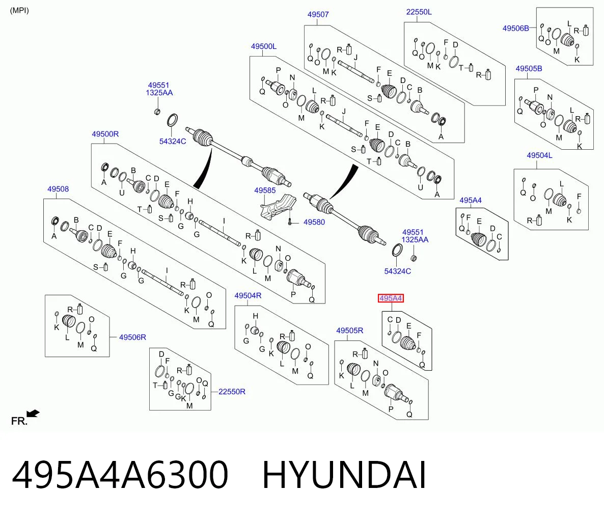 Пыльник ШРУСа передней полуоси наружный DAC KA0023
