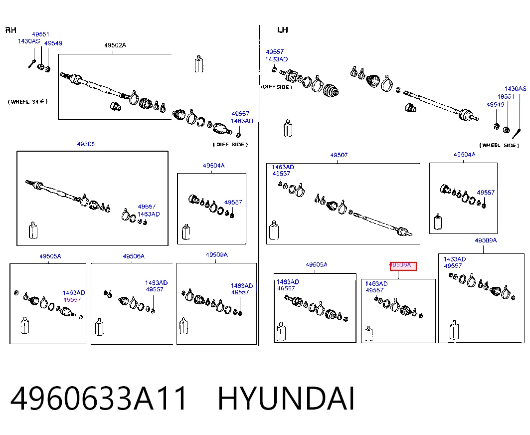 Пыльник ШРУСа внутренний HY0103 DAC