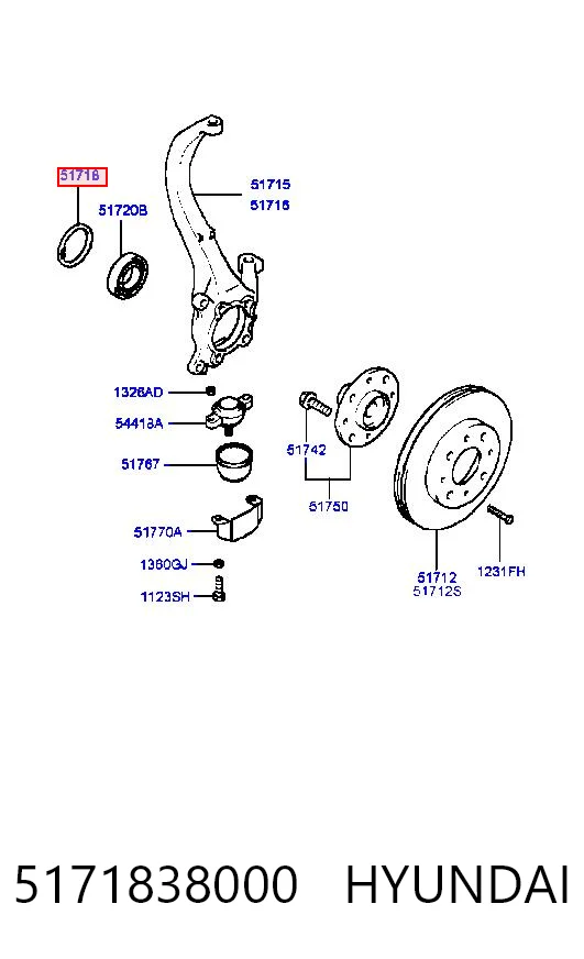 5171838000 Hyundai/Kia 