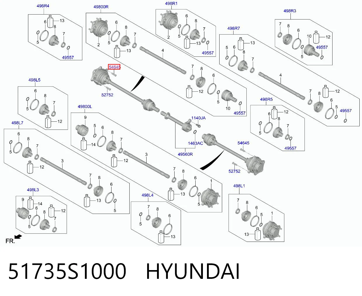 51735S1000 Hyundai/Kia 