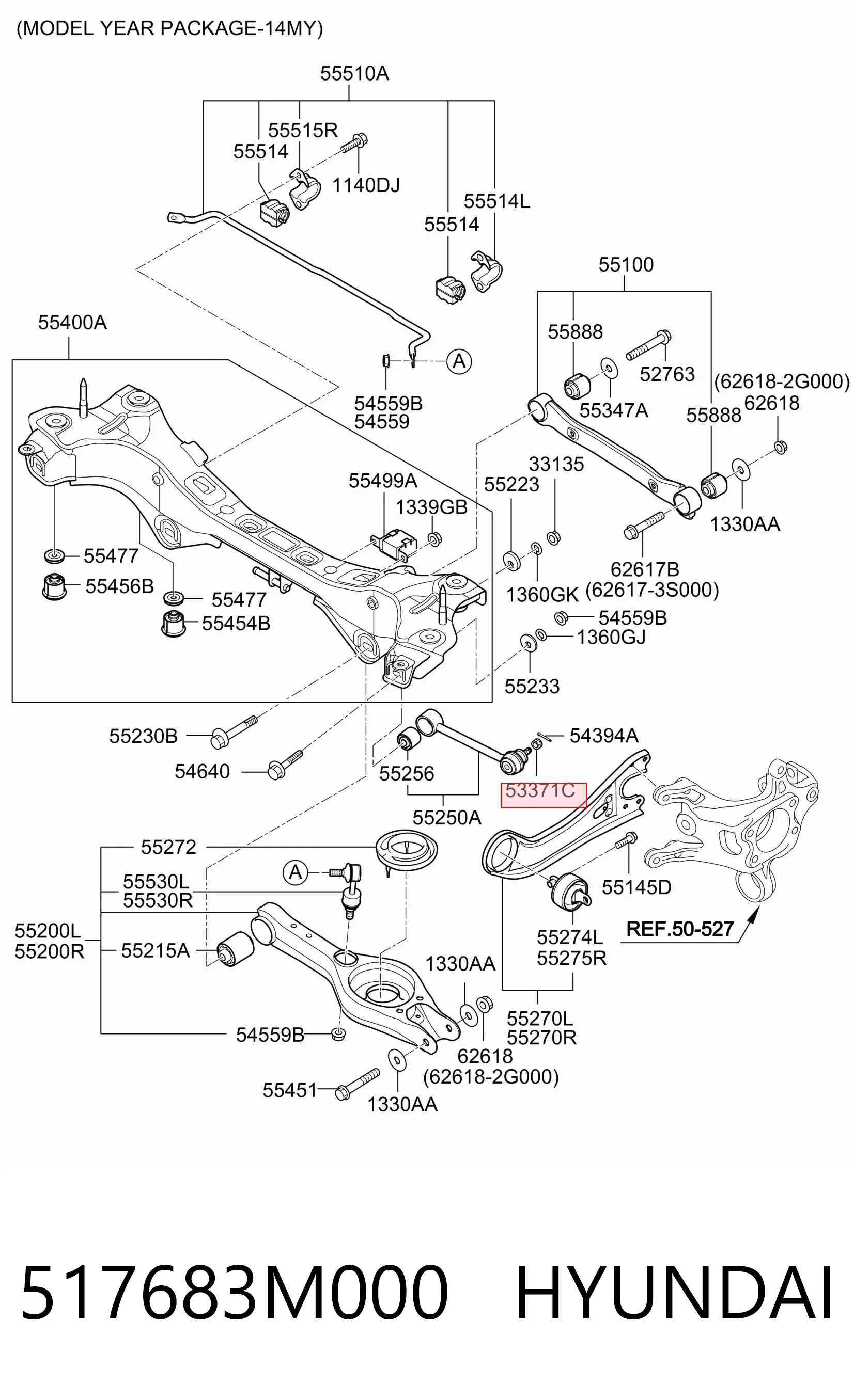 517683M000 Hyundai/Kia 