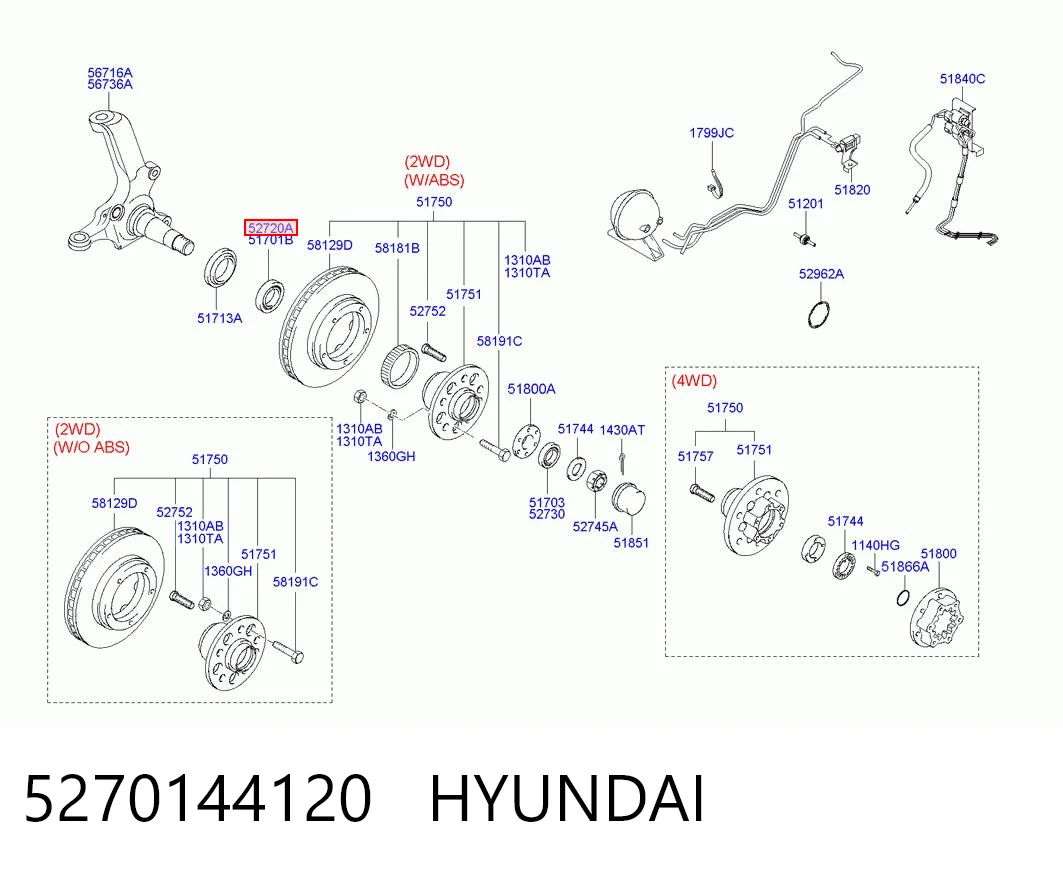 Подшипник ступицы передней внутренний JLM506810 Timken