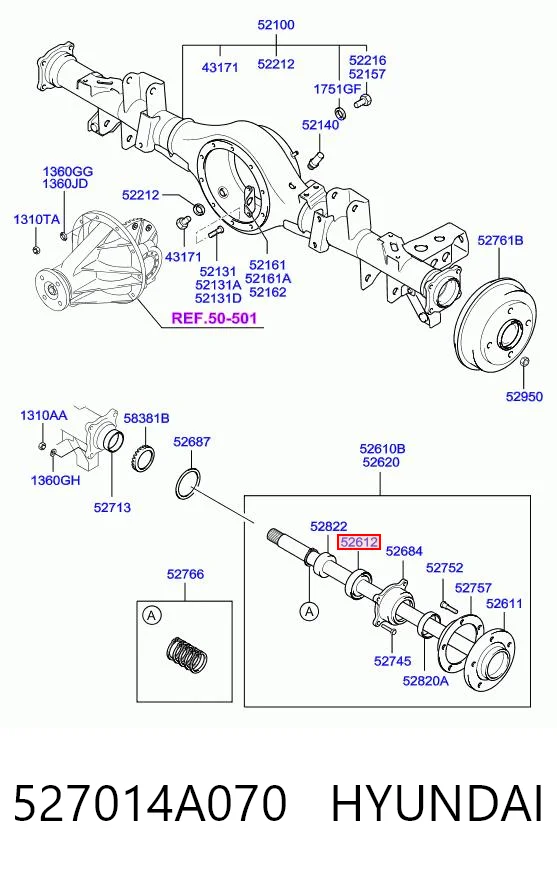 Задний подшипник Japan Cars H20519