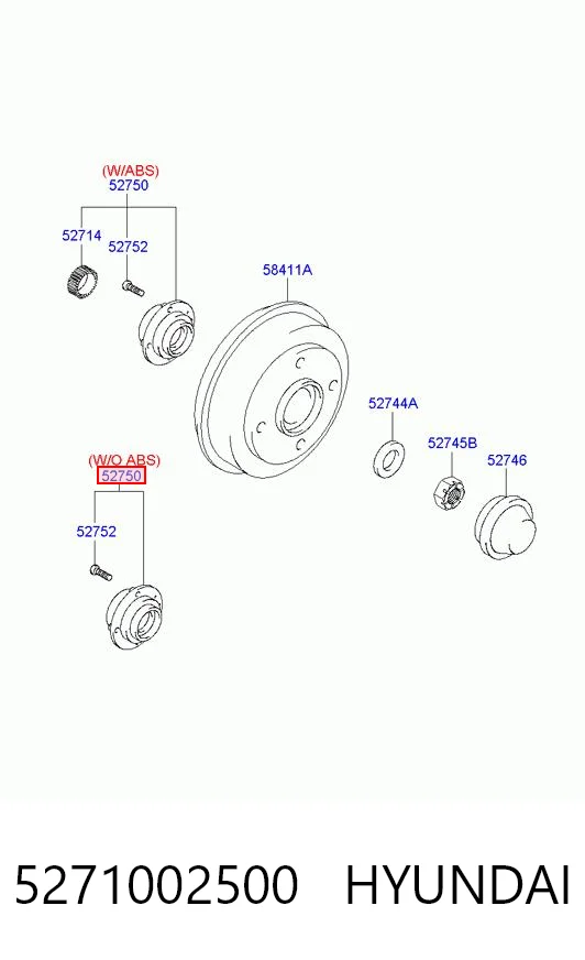 Купить GH20320 GMB Задняя шпиндель