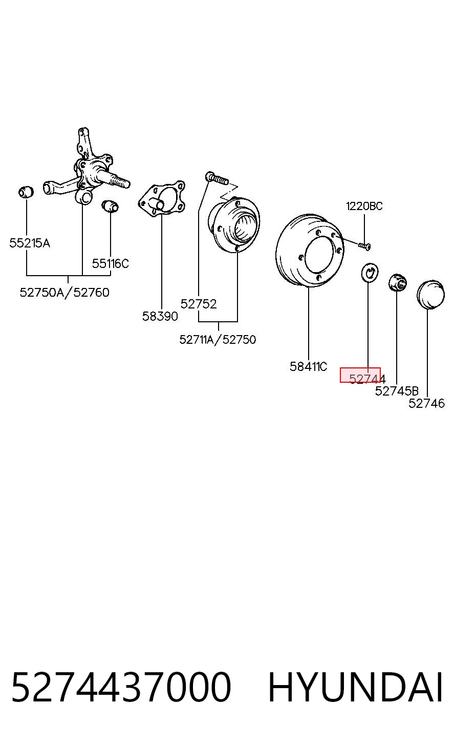 5274437000 Hyundai/Kia