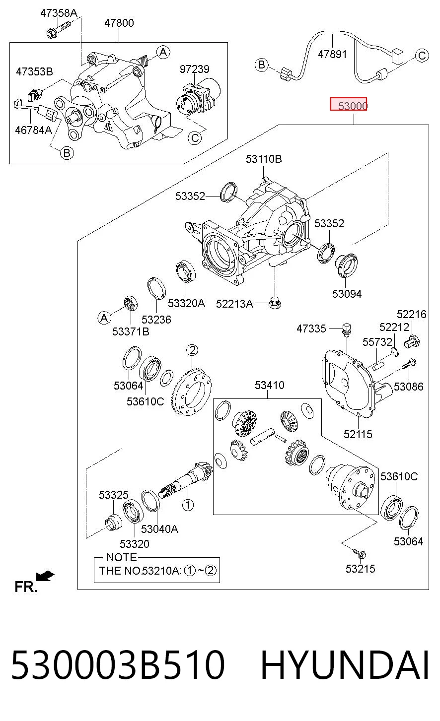 530003B510 Hyundai/Kia 