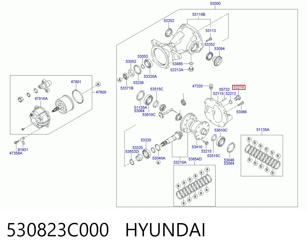 530823C000 Hyundai/Kia 