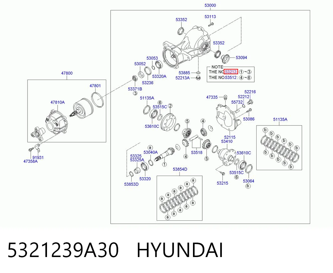 5321239A30 Hyundai/Kia