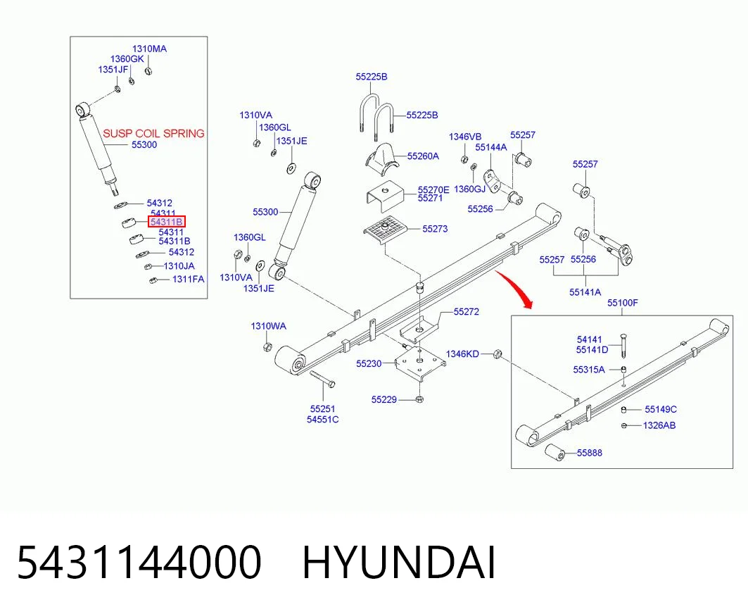 Втулка штока амортизатора переднего A80506OEM Japan Cars