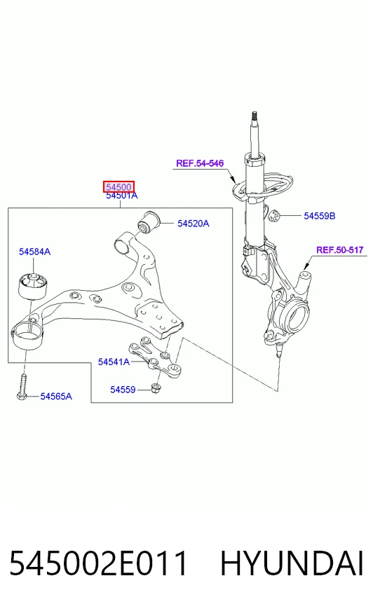 Левый рычаг передней нижней подвески ASM FR1640334L цена, от 39.90 USD