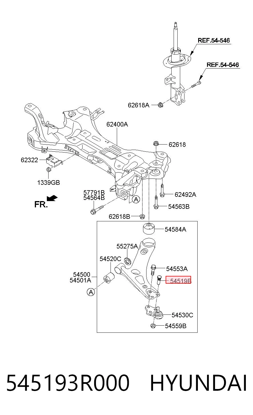 545193R000 Hyundai/Kia 