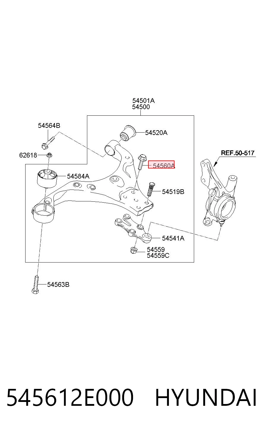 545612E000 Hyundai/Kia 