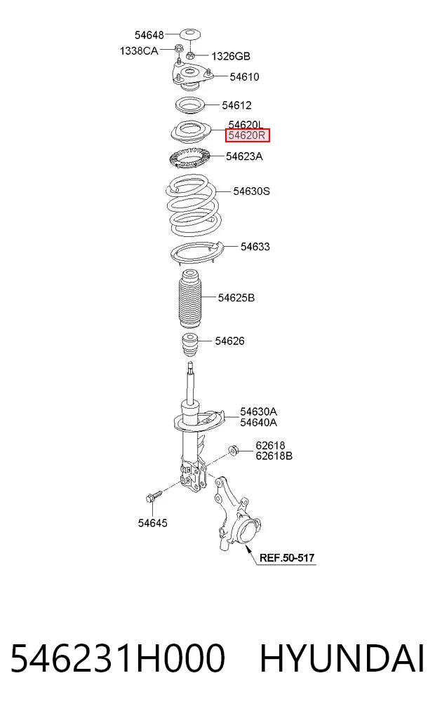 546231H000 Hyundai/Kia