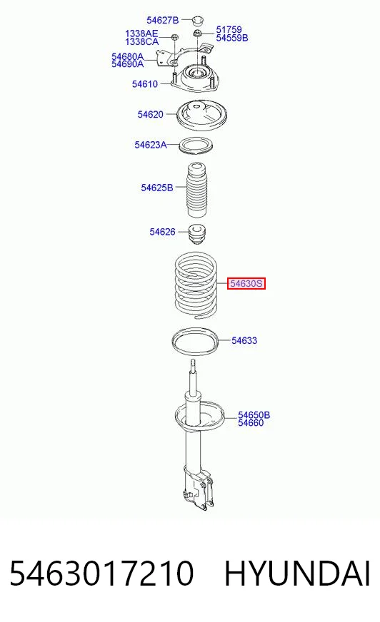 C6H72001 OBK Пружина передней подвески
