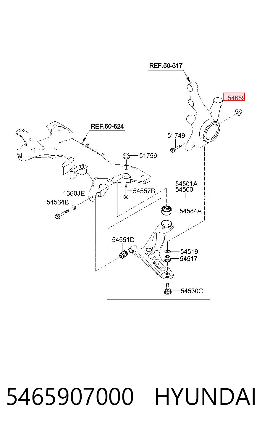 5465907000 Hyundai/Kia 