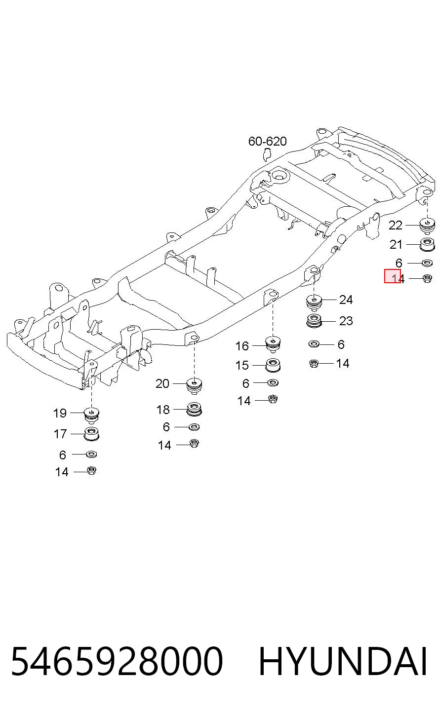 5465928000 Hyundai/Kia 