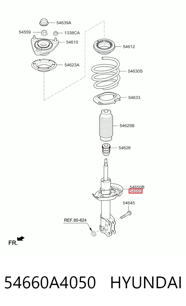 Купить Амортизатор передний правый Киа Каренс III 