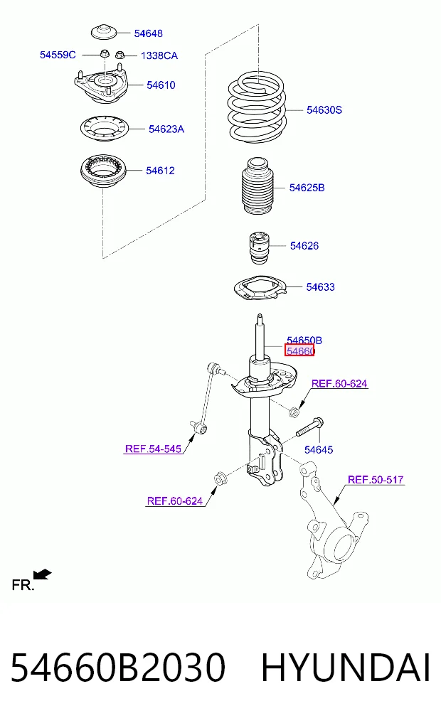 Амортизатор передний правый 22268518 Polcar