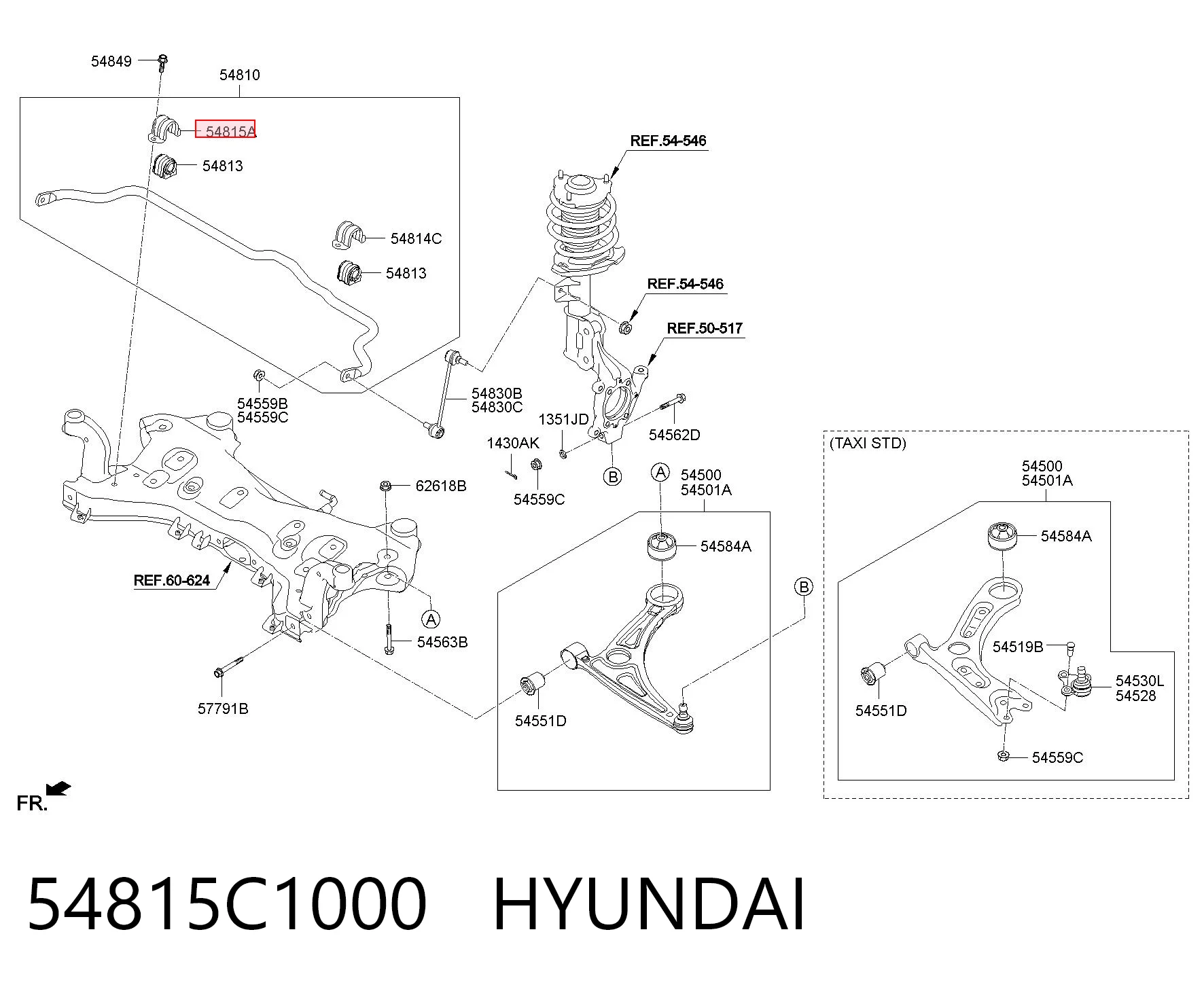 54815C1000 Hyundai/Kia 