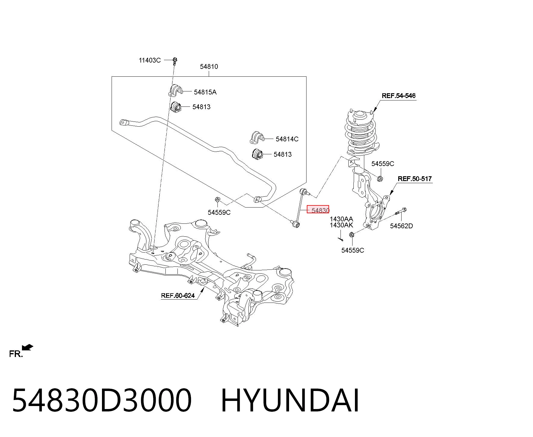 Стойки стабилизатора KAP KM0704357