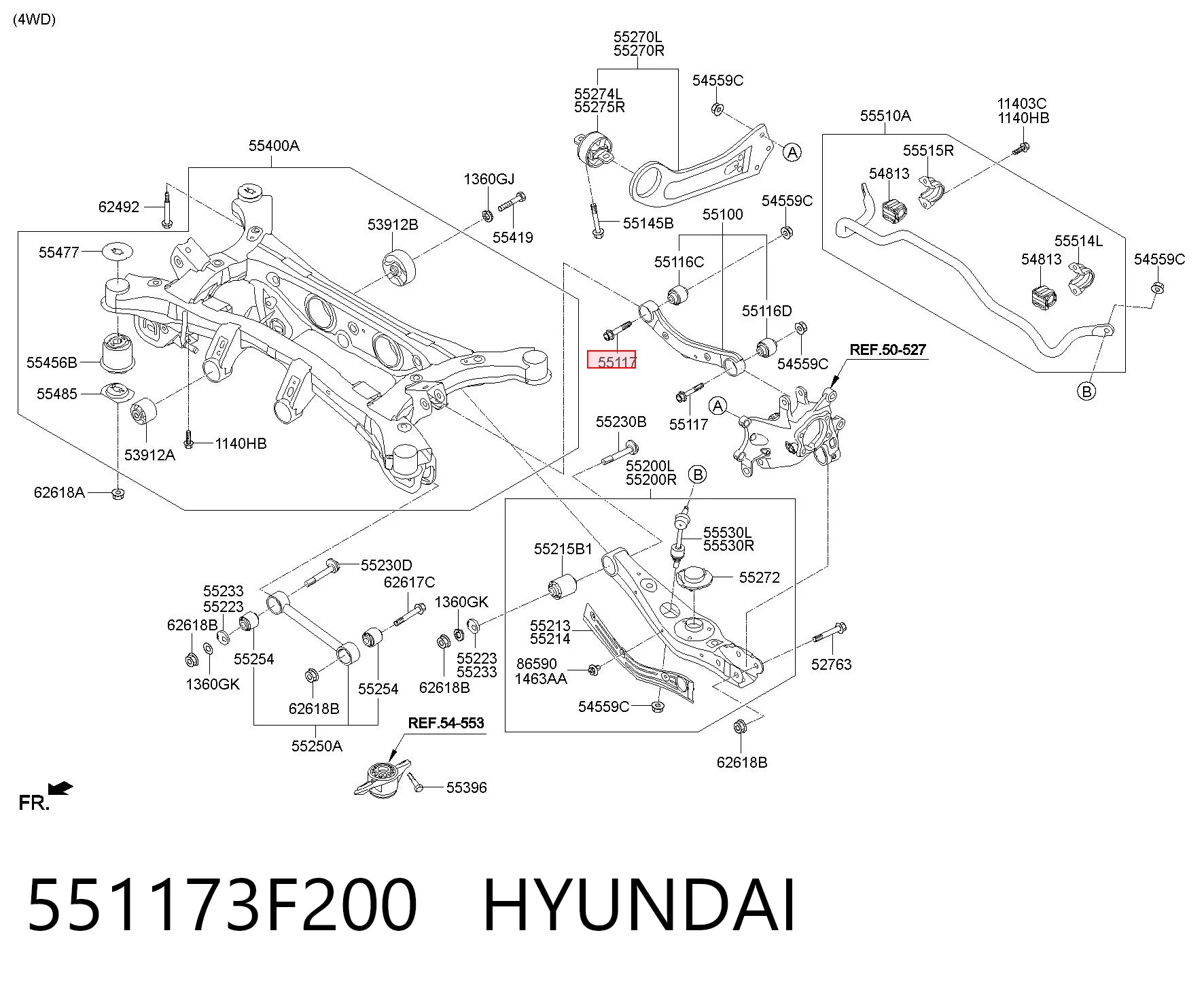 551173F200 Hyundai/Kia 