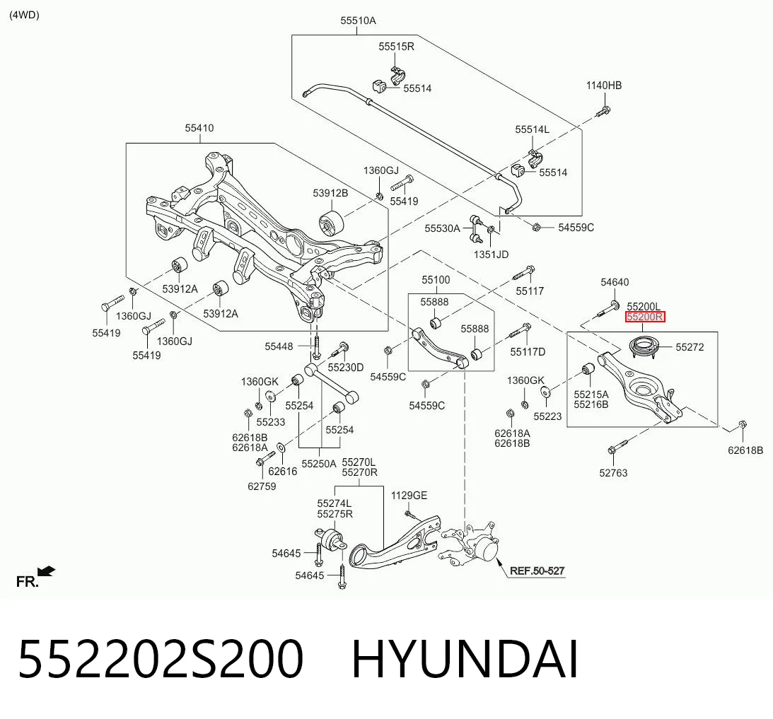 552202S200 Hyundai/Kia 